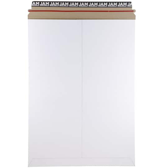 JAM Paper 13" x 18" Flat Photo Mailer Peel & Seal Closure Envelopes